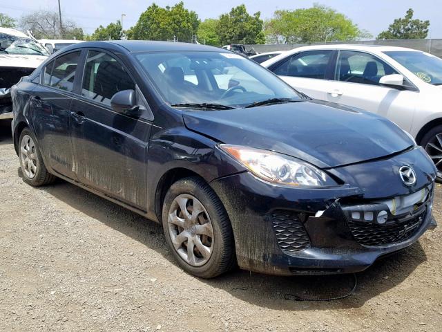 JM1BL1UFXC1636248 - 2012 MAZDA 3 I BLACK photo 1