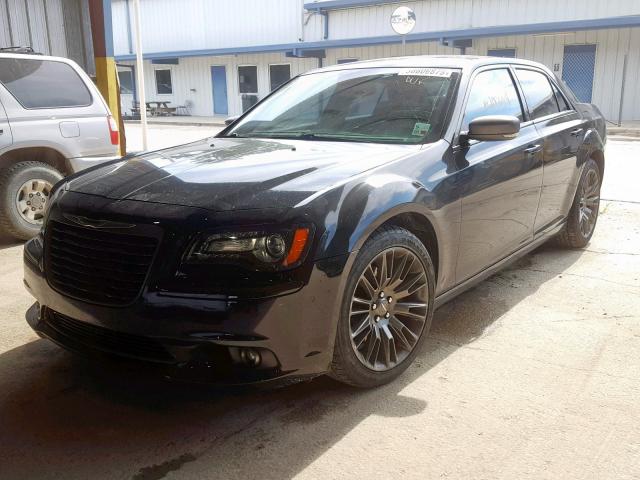 2C3CCADT9DH687502 - 2013 CHRYSLER 300C VARVA BLACK photo 2