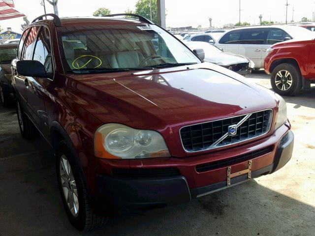 YV1CZ91H141096095 - 2004 VOLVO XC90 T6 RED photo 1