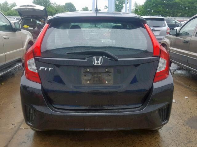 JHMGK5H58GS010584 - 2016 HONDA FIT LX BLACK photo 10