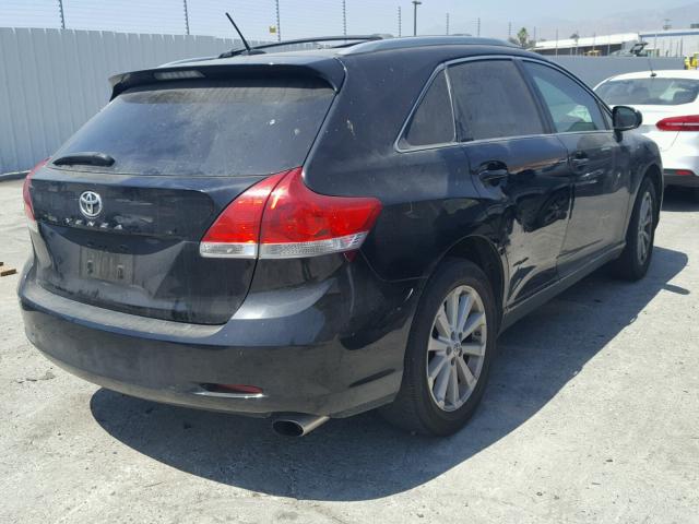 4T3ZE11A39U018362 - 2009 TOYOTA VENZA BASE BLACK photo 4