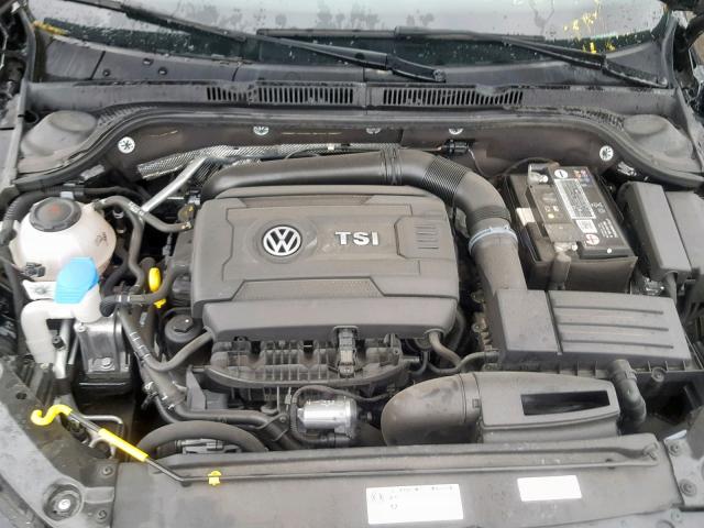 3VWD17AJ2JM256456 - 2018 VOLKSWAGEN JETTA SPOR BLACK photo 7