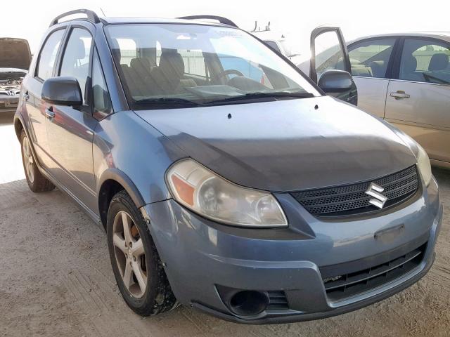 JS2YA413385102641 - 2008 SUZUKI SX4 BASE BLUE photo 1