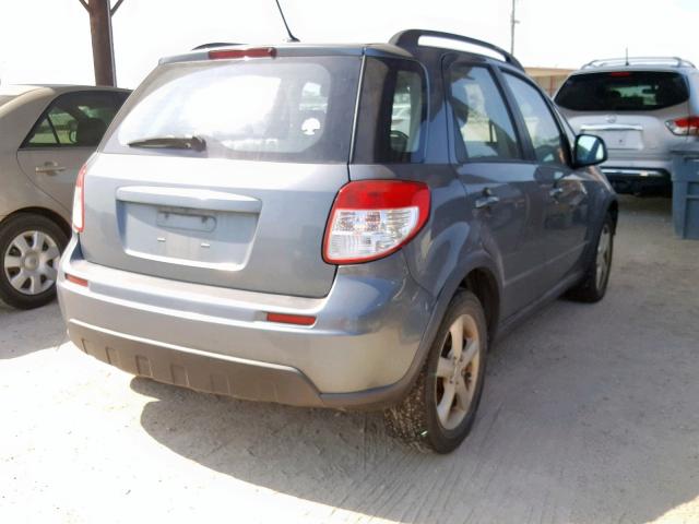 JS2YA413385102641 - 2008 SUZUKI SX4 BASE BLUE photo 4