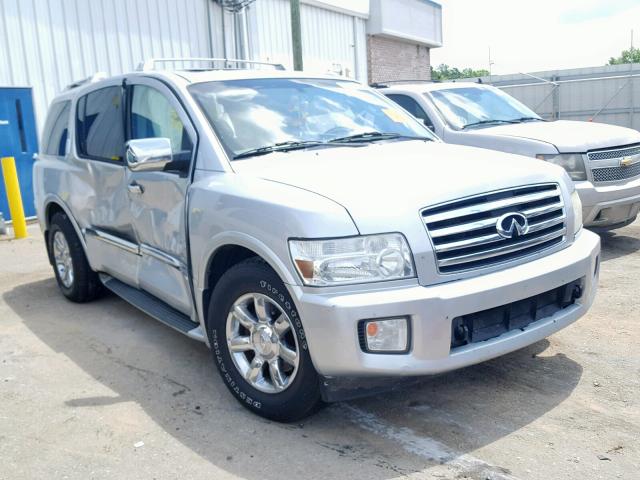 5N3AA08A46N814925 - 2006 INFINITI QX56 SILVER photo 1