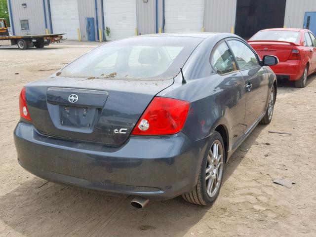 JTKDE177360085381 - 2006 TOYOTA SCION TC GRAY photo 4