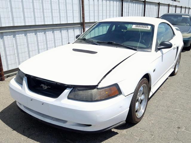 1FAFP42X3YF300007 - 2000 FORD MUSTANG GT WHITE photo 2