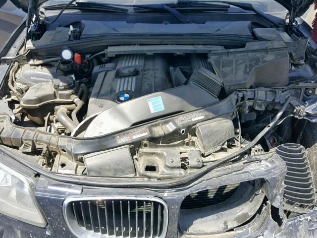 WBAUN13569VH81316 - 2009 BMW 128 I BLUE photo 7