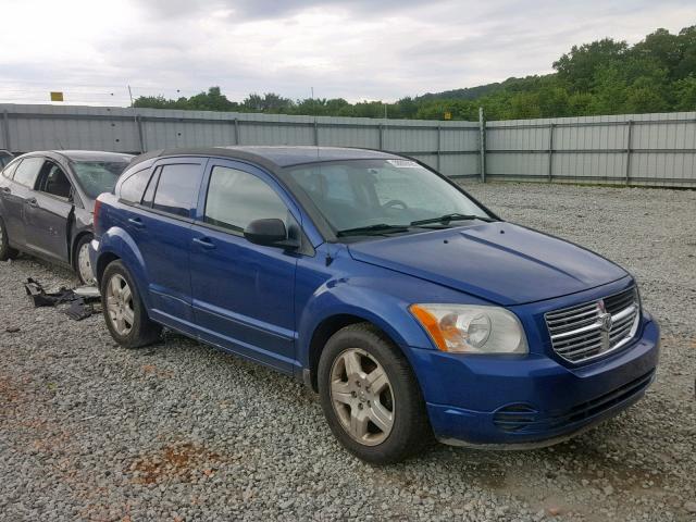 1B3HB48A49D148015 - 2009 DODGE CALIBER SX BLUE photo 1