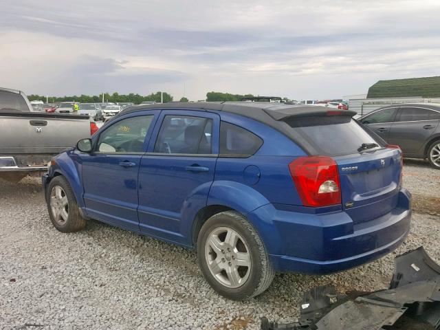 1B3HB48A49D148015 - 2009 DODGE CALIBER SX BLUE photo 3