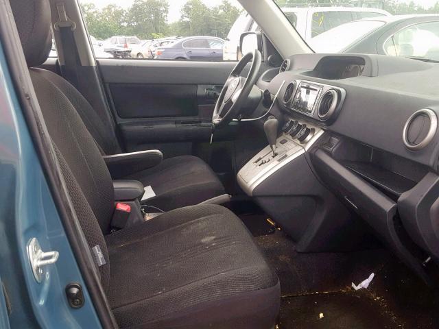 JTLKE50E081029740 - 2008 TOYOTA SCION XB Теңіз көгі фото 5