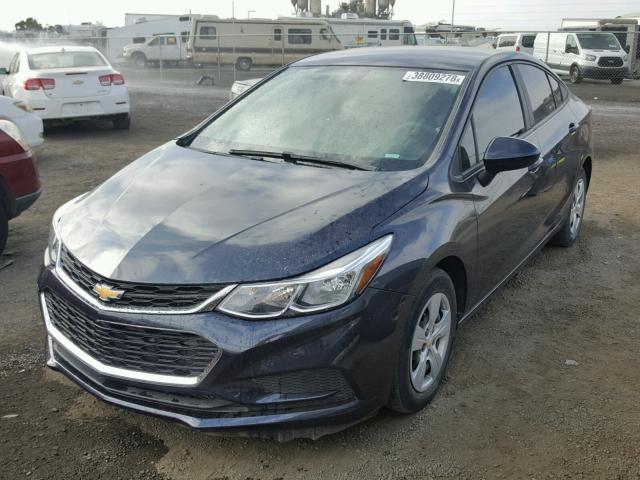 1G1BC5SM0G7244433 - 2016 CHEVROLET CRUZE LS CHARCOAL photo 2