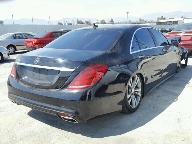 WDDUG8CB0FA200183 - 2015 MERCEDES-BENZ S 550 BLACK photo 4