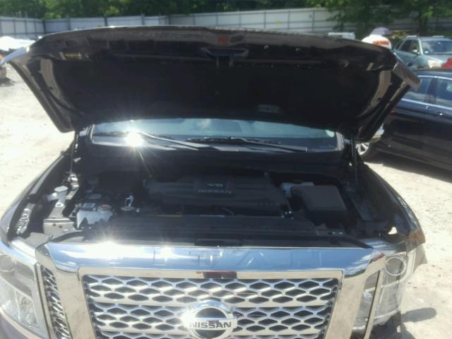 1N6AA1E51HN515676 - 2017 NISSAN TITAN SV GRAY photo 7