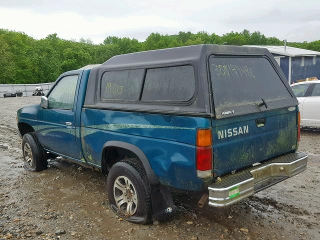 1N6SD11Y6VC395389 - 1997 NISSAN TRUCK XE BLUE photo 3