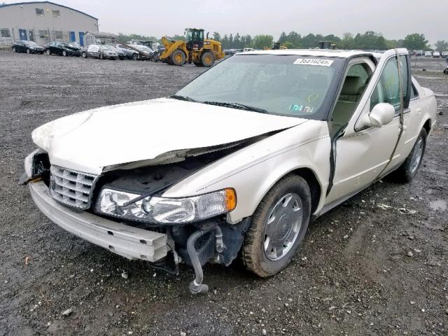 1G6KS54Y41U147273 - 2001 CADILLAC SEVILLE SL WHITE photo 2