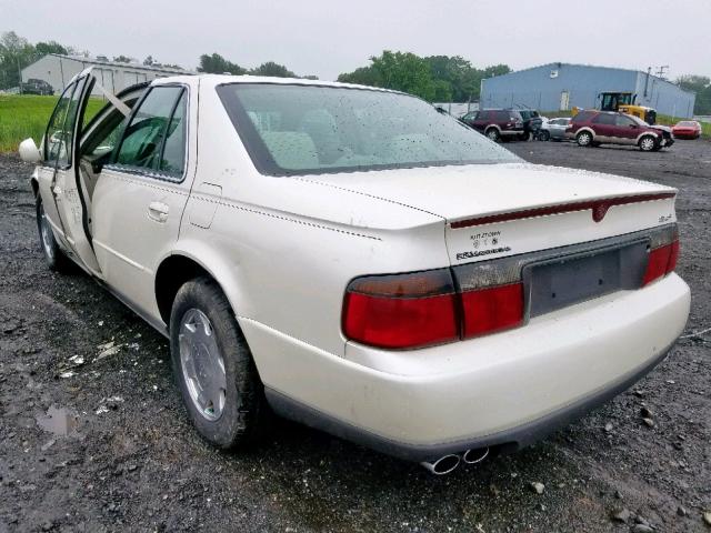 1G6KS54Y41U147273 - 2001 CADILLAC SEVILLE SL WHITE photo 3