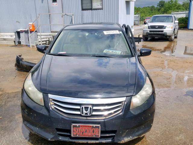 1HGCP2F48BA142853 - 2011 HONDA ACCORD LXP BLACK photo 7