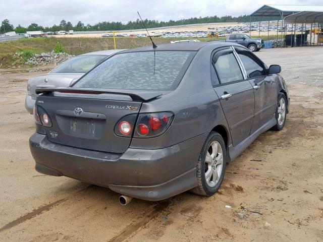 2T1BY32E35C369184 - 2005 TOYOTA COROLLA XR 灰色 照片 4