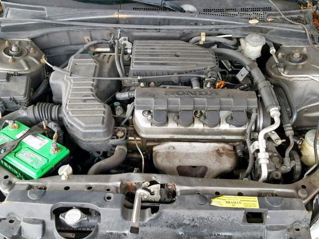 1HGES16335L016658 - 2005 HONDA CIVIC DX V GRAY photo 7