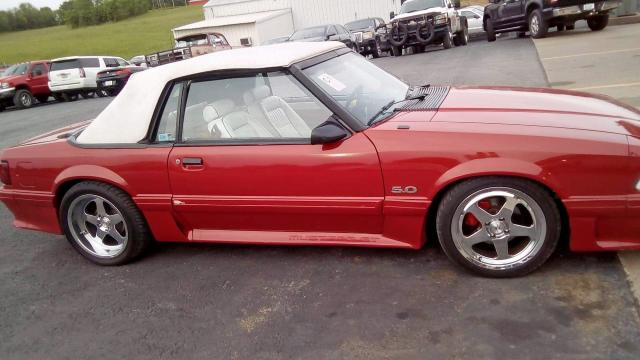 1FABP45E3HF207724 - 1987 FORD MUSTANG GT RED photo 5