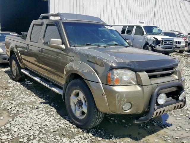 1N6ED29Y12C351027 - 2002 NISSAN FRONTIER C TAN photo 1