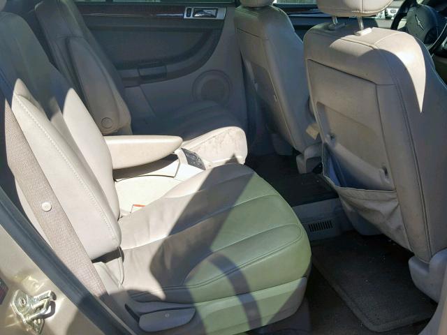 2C8GM68414R525785 - 2004 CHRYSLER PACIFICA TAN photo 6