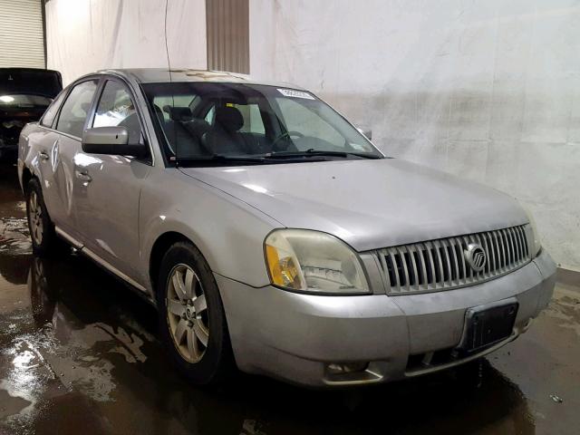 1MEFM40137G603457 - 2007 MERCURY MONTEGO LU SILVER photo 1