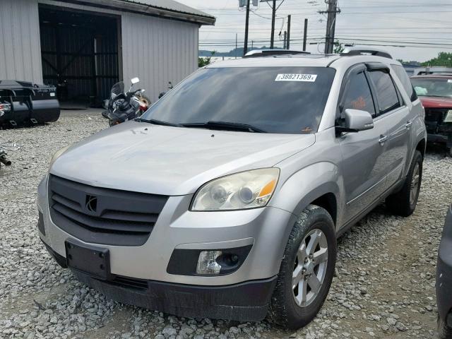 5GZEV23767J170216 - 2007 SATURN OUTLOOK XR SILVER photo 2