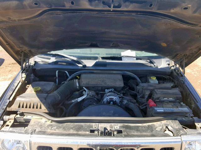 1J8HH48K17C599288 - 2007 JEEP COMMANDER BLACK photo 7