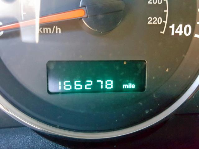 1J8HH48K17C599288 - 2007 JEEP COMMANDER BLACK photo 8