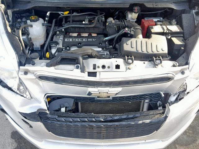 KL8CB6S97EC468375 - 2014 CHEVROLET SPARK LS SILVER photo 7