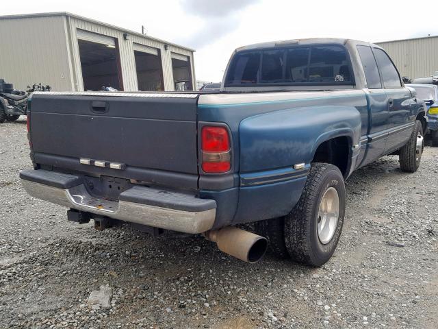 3B7MC33C0TM138333 - 1996 DODGE RAM 3500 GREEN photo 4