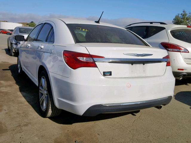 1C3CCBBB9DN617005 - 2013 CHRYSLER 200 TOURIN WHITE photo 3