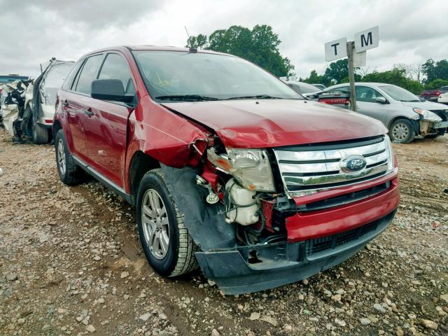 2FMDK36C98BA07615 - 2008 FORD EDGE SE RED photo 1