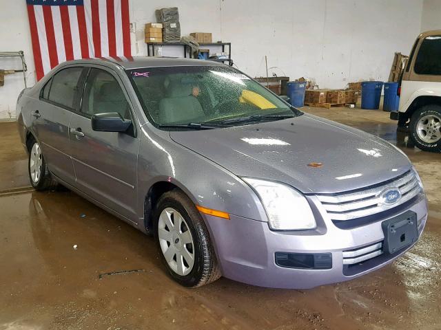 3FAFP06Z06R175262 - 2006 FORD FUSION S GRAY photo 1