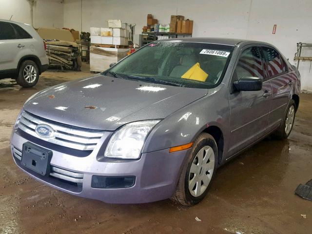 3FAFP06Z06R175262 - 2006 FORD FUSION S GRAY photo 2