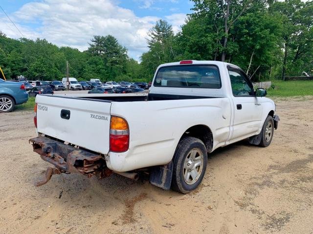 5TENL42N33Z265447 - 2003 TOYOTA TACOMA WHITE photo 5