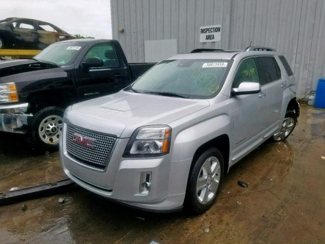 2GKALUEK6F6181526 - 2015 GMC TERRAIN DE SILVER photo 2