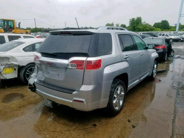 2GKALUEK6F6181526 - 2015 GMC TERRAIN DE SILVER photo 4