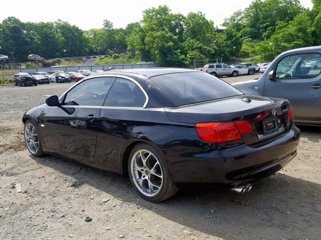 WBADW7C53BE543281 - 2011 BMW 328 I SULE BLACK photo 3