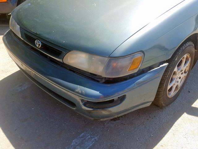 2T1BB02E2TC162315 - 1996 TOYOTA COROLLA DX GREEN photo 9