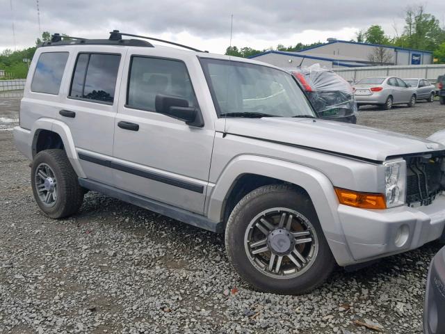 1J8HG48K16C207198 - 2006 JEEP COMMANDER 灰色 照片 1