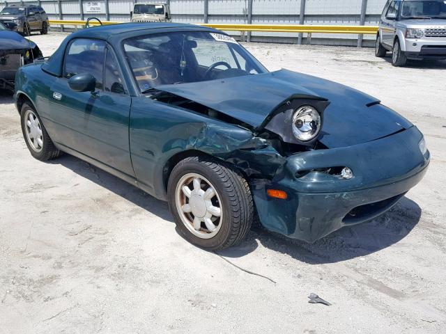 JM1NA3515M1229876 - 1991 MAZDA MX-5 MIATA GREEN photo 1