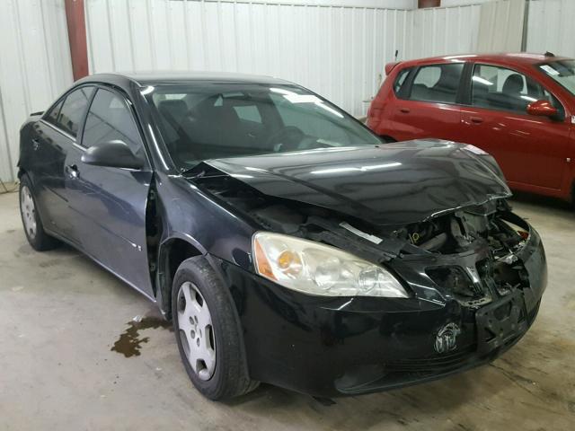 1G2ZF55B764178832 - 2006 PONTIAC G6 SE BLACK photo 1