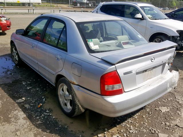 JM1BJ225210439521 - 2001 MAZDA PROTEGE LX BEIGE photo 3