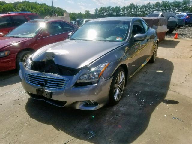 JN1CV6FE4DM771826 - 2013 INFINITI G37 SPORT SILVER photo 2