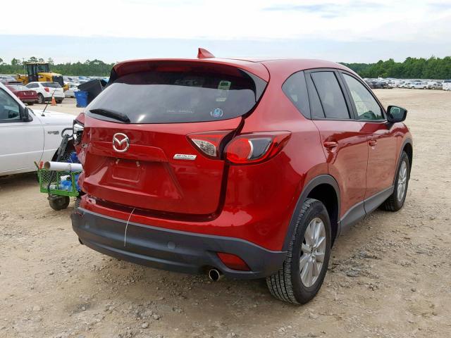 JM3KE2CY1G0602978 - 2016 MAZDA CX-5 TOURI RED photo 4