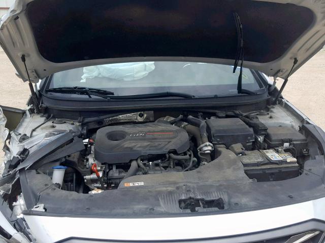 5NPE34AB5FH234523 - 2015 HYUNDAI SONATA SPO SILVER photo 7