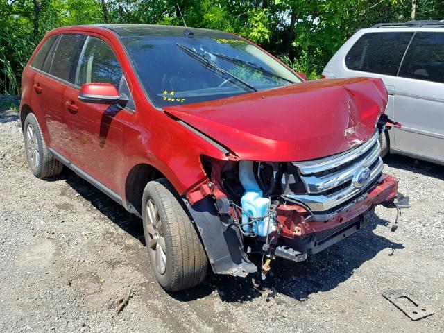 2FMDK4KC8DBA63020 - 2013 FORD EDGE LIMIT RED photo 1